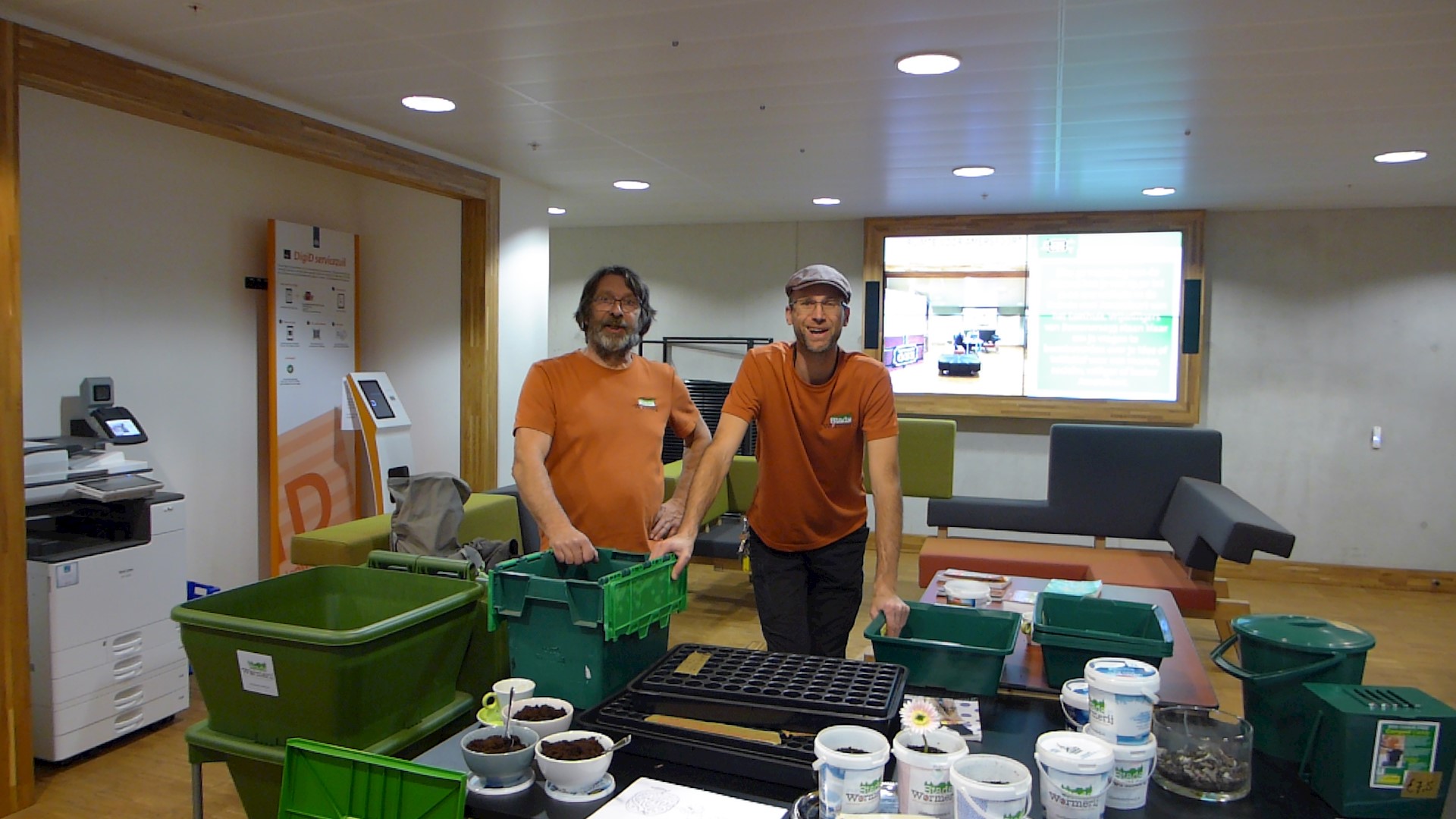 Wormen in de Bibliotheek Eemland